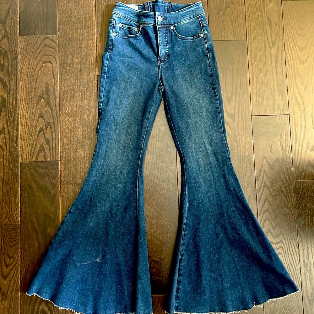 Free People Crvy bell bottom jeans